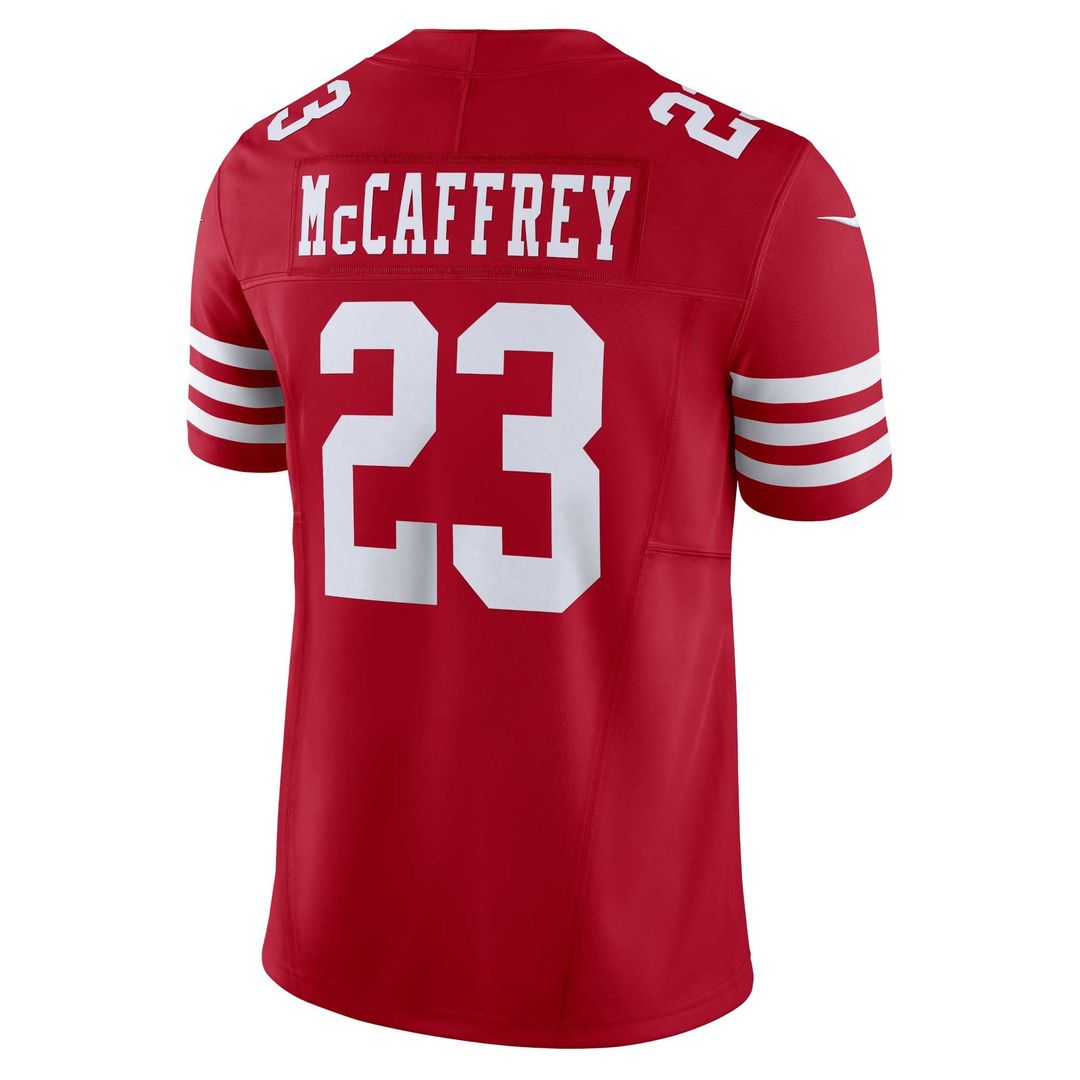 San Francisco 49ers Christian McCaffrey Nike White Vapor product image 23