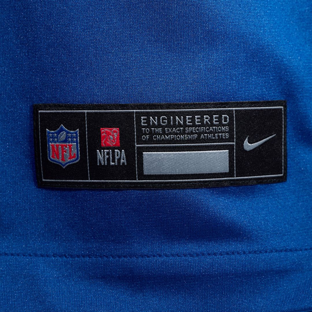 Indianapolis Colts Tyler Warren Nike Royal Alternate Game product image 6