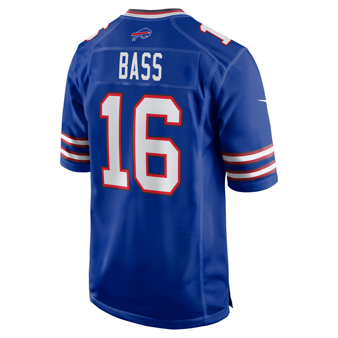 Buffalo Bills Tyler Bass Nike Royal Game Jersey product image 3