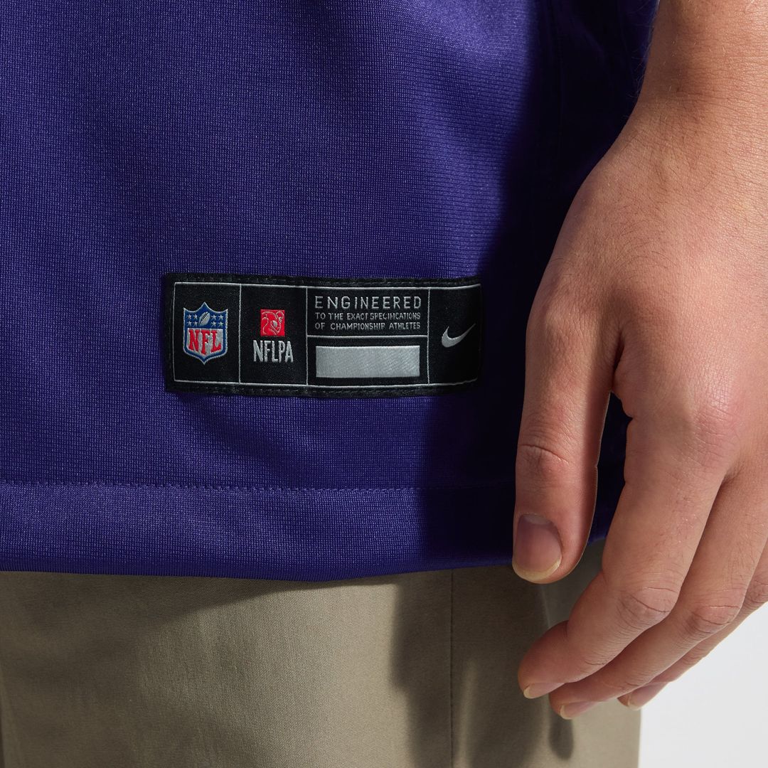 Baltimore Ravens Roquan Smith Nike Purple Game Jersey product image 8