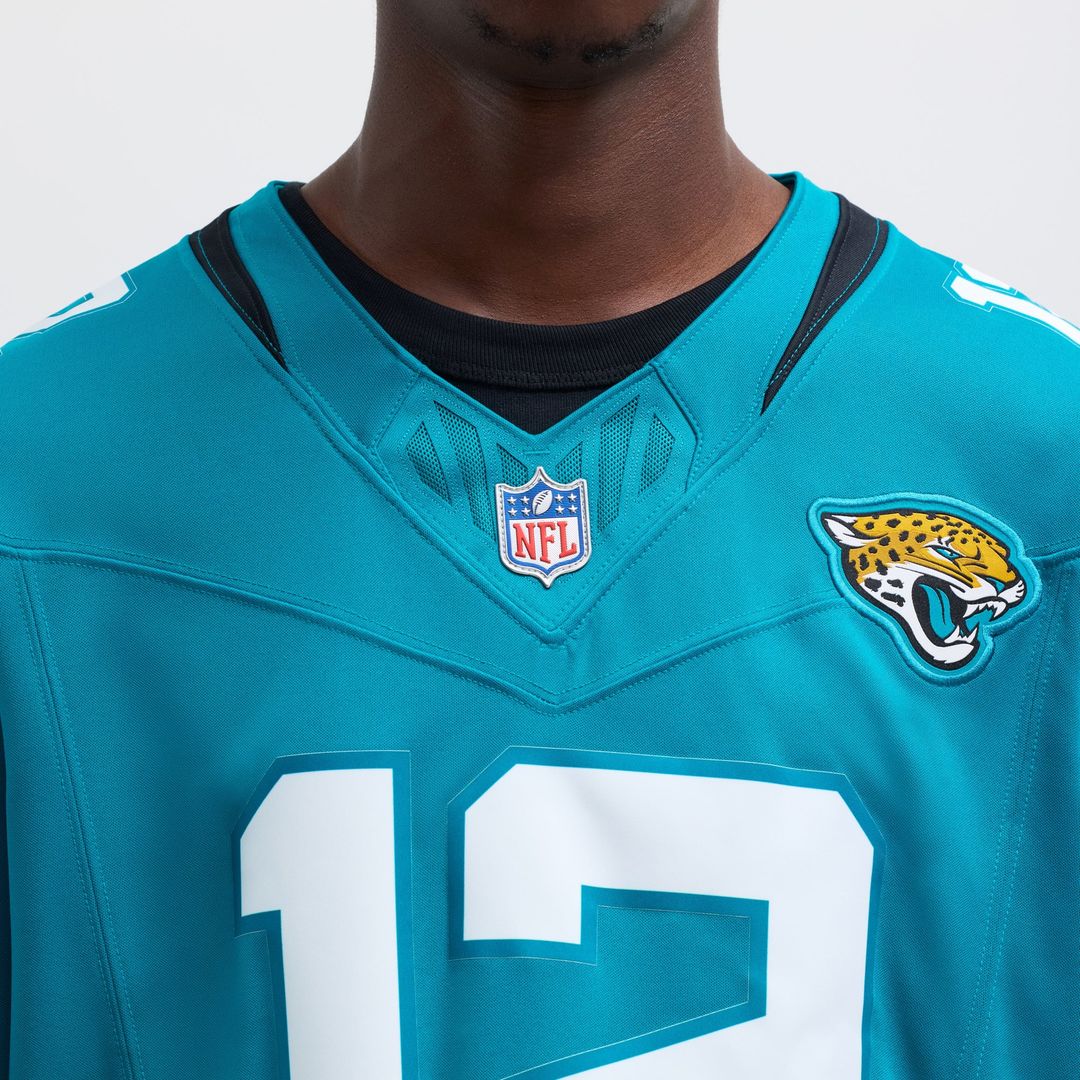 Jacksonville Jaguars Travis Hunter Nike Teal Team Limited product image 7