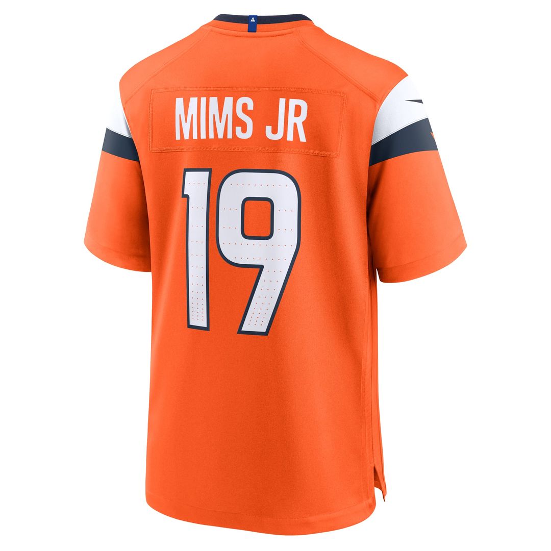 Denver Broncos Marvin Mims Jr Nike Orange Game Jersey product image 3