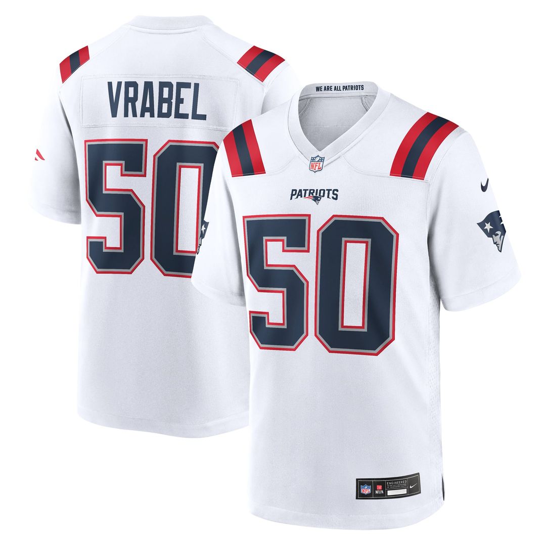 New England Patriots Mike Vrabel Nike Navy Retired Player product image 17