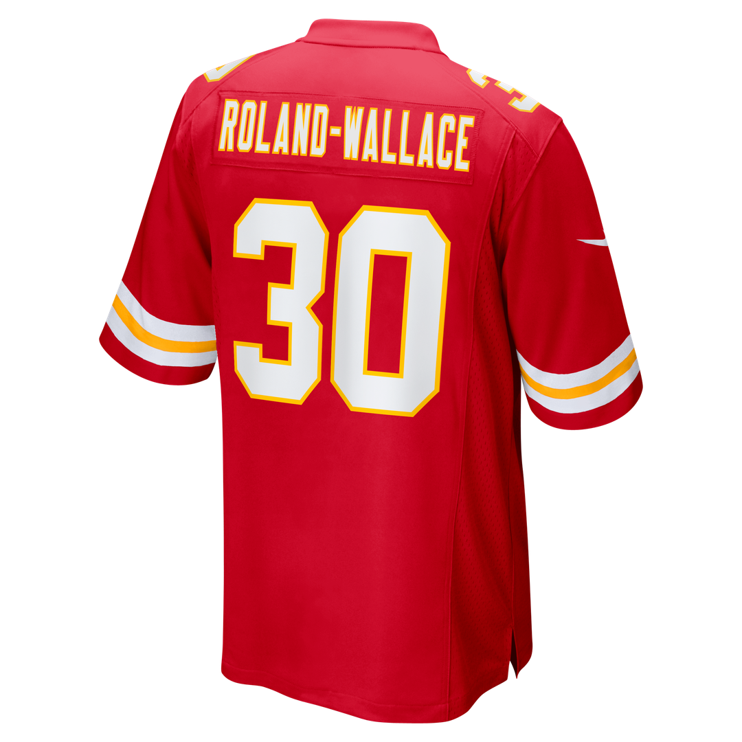 Kansas City Chiefs Chris Roland - Wallace Nike Red Game product image 3