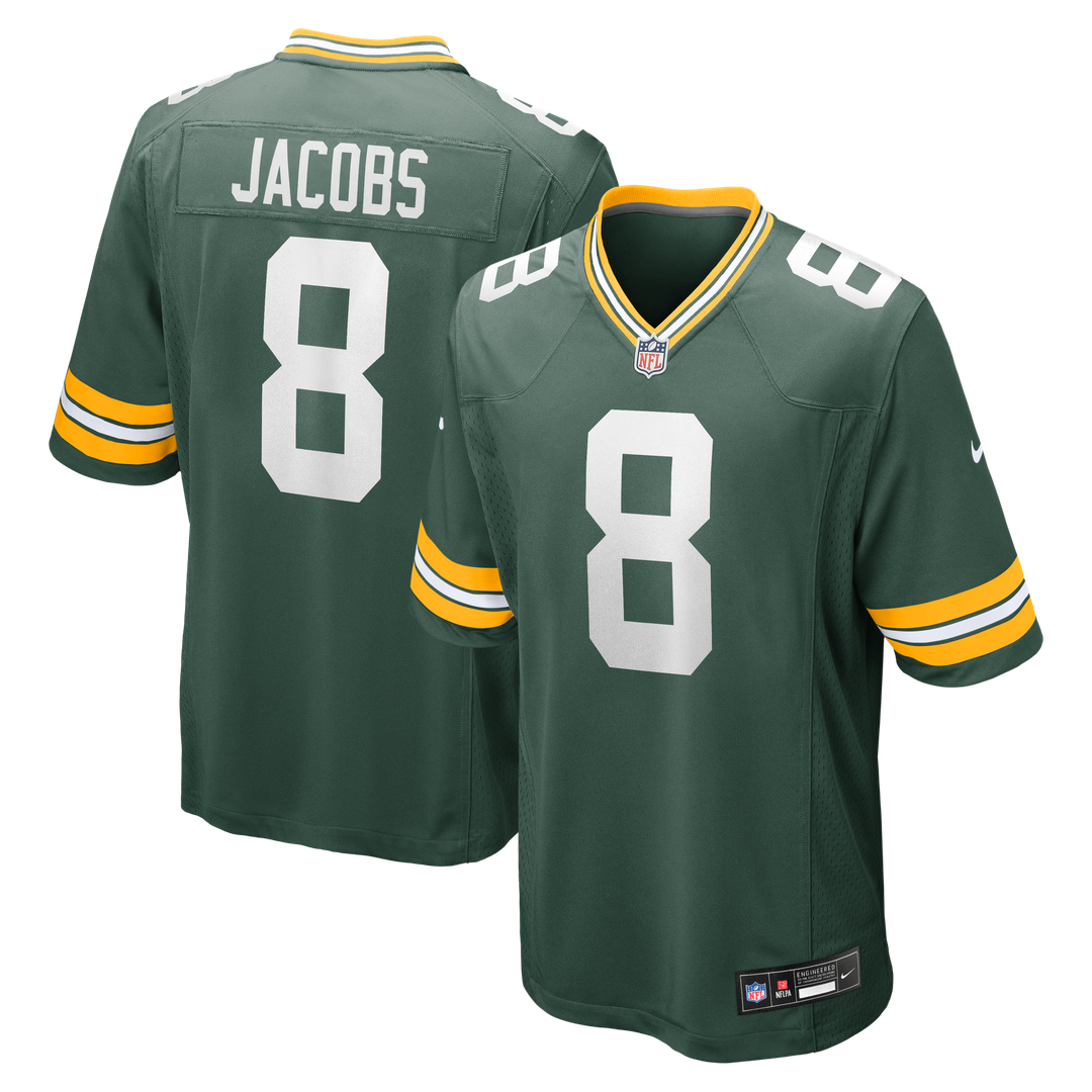 Green Bay Packers Josh Jacobs Nike Game Jersey product image 1