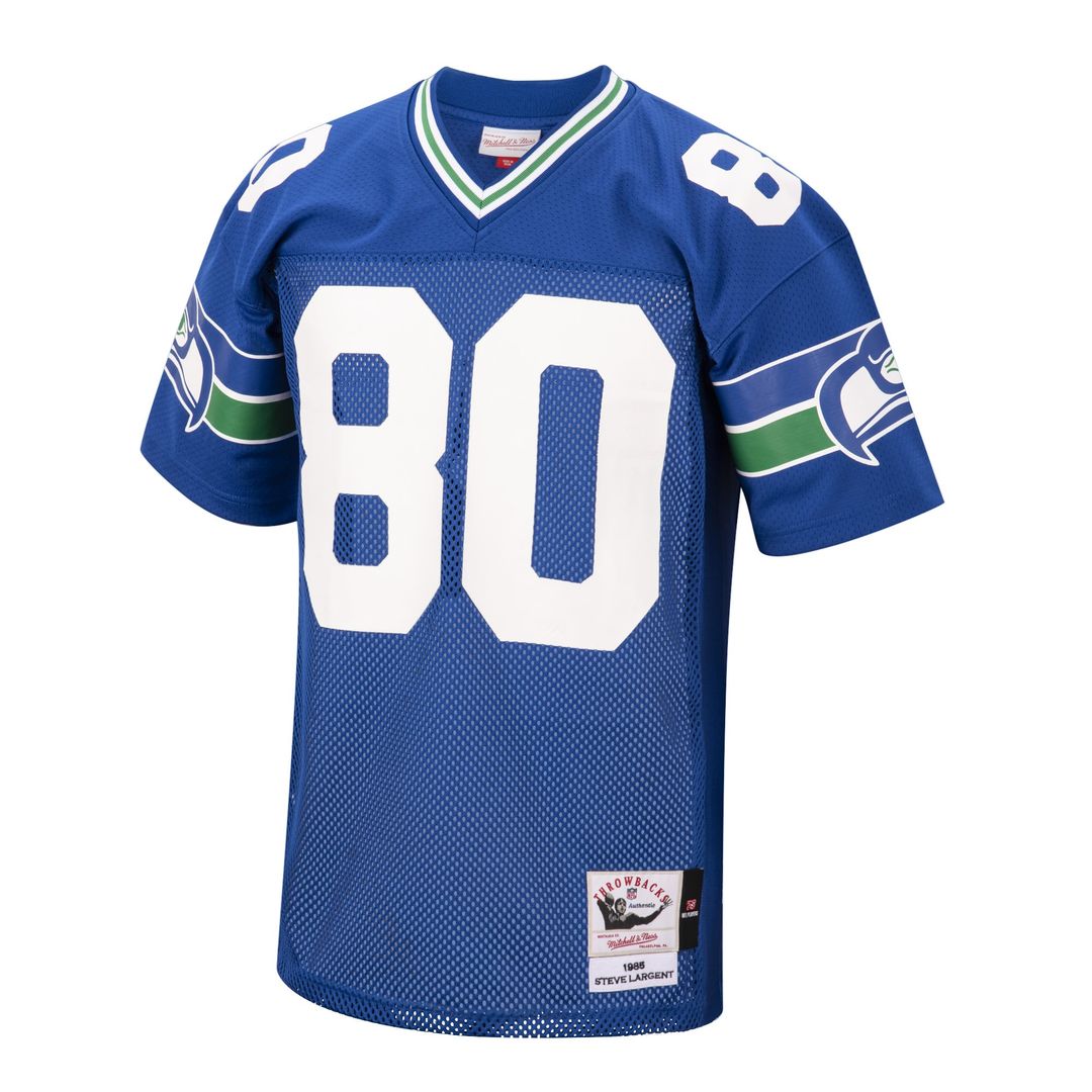 Seattle Seahawks 1985 Steve Largent Mitchell & Ness Royal product image 2