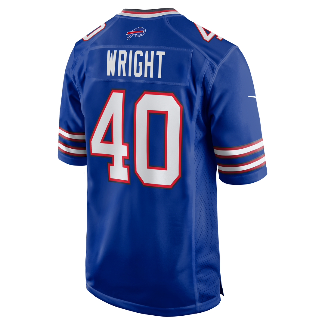 Buffalo Bills Matthew Wright Nike Royal Game Jersey product image 3