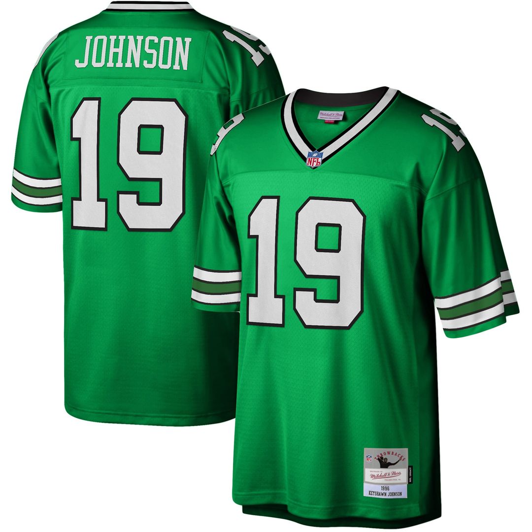 New York Jets Keyshawn Johnson Mitchell & Ness Kelly Green product image 4