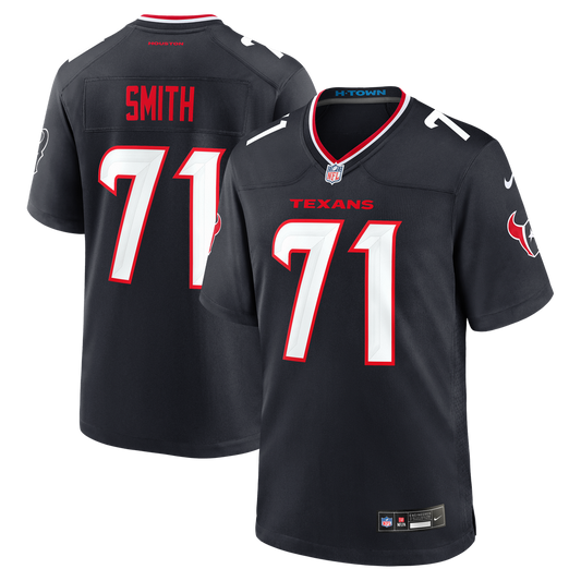 Houston Texans Braden Smith Nike Navy Game Jersey product image 1