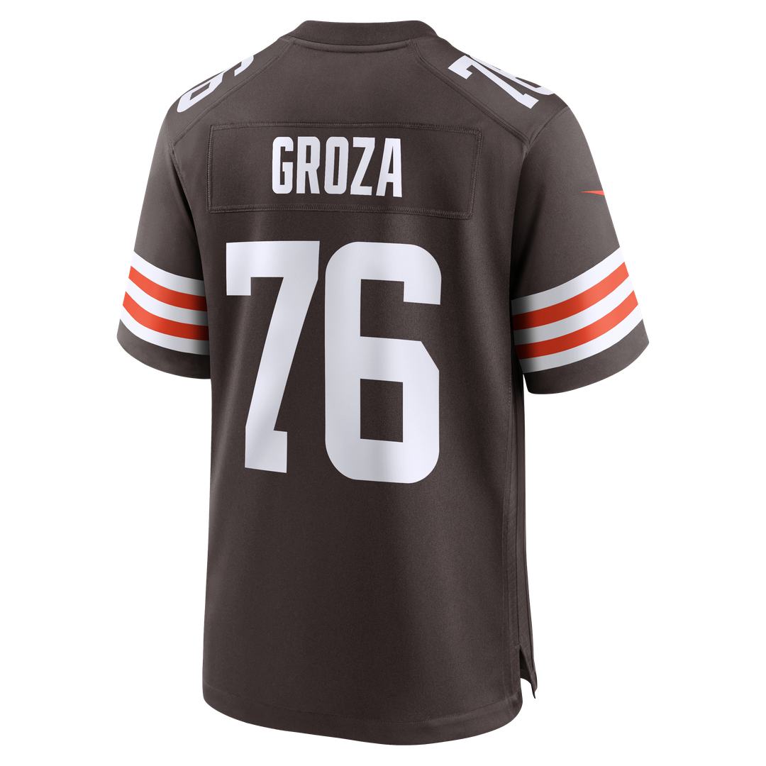 Cleveland Browns Lou Groza Nike Brown Retired Player Game product image 3