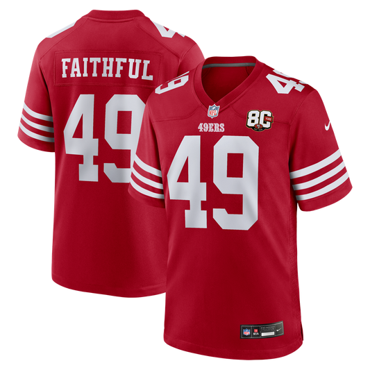 San Francisco 49ers The Faithful Nike Scarlet 80th product image 1
