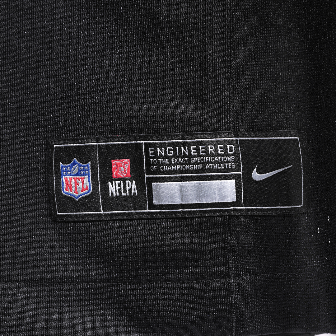 New Orleans Saints Spencer Rattler Nike Black Game Jersey product image 6