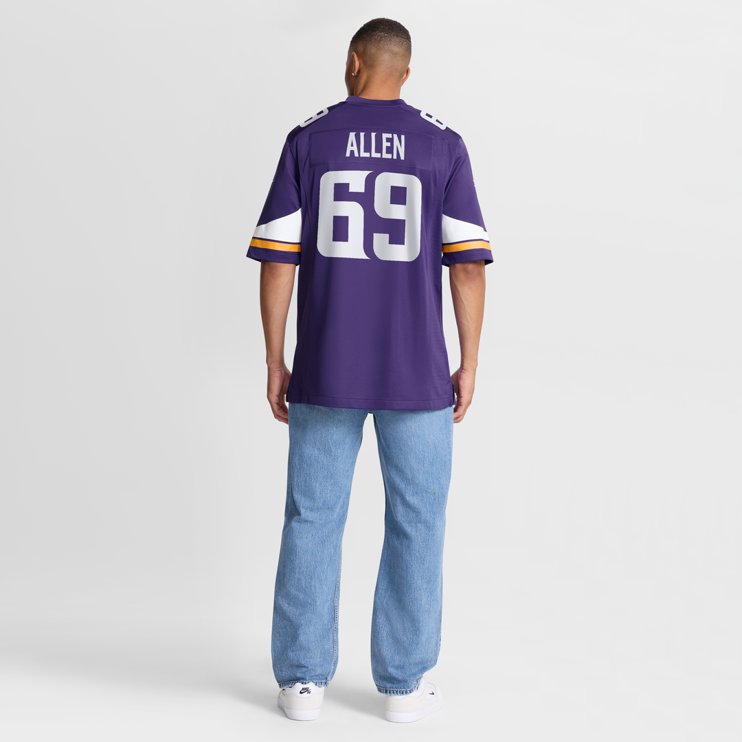 Minnesota Vikings Jared Allen Nike Purple Retired Game product image 8