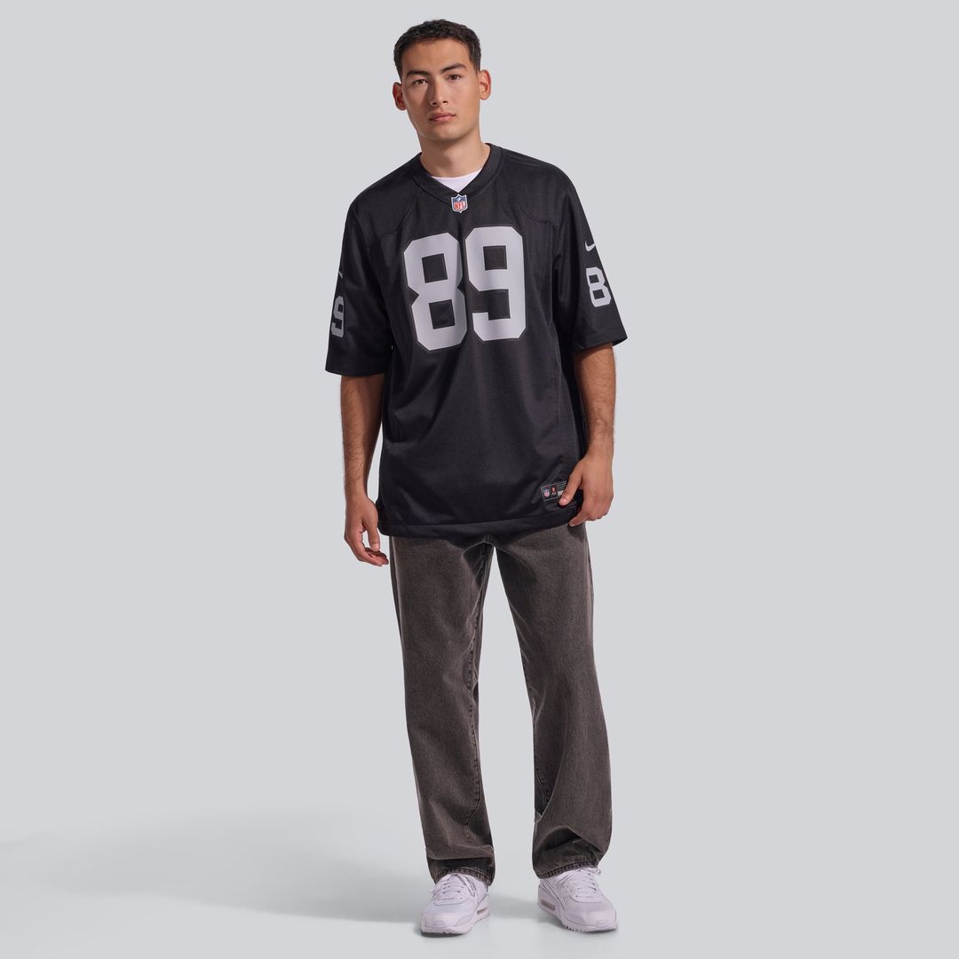 Las Vegas Raiders Brock Bowers Nike Black Game Jersey product image 18