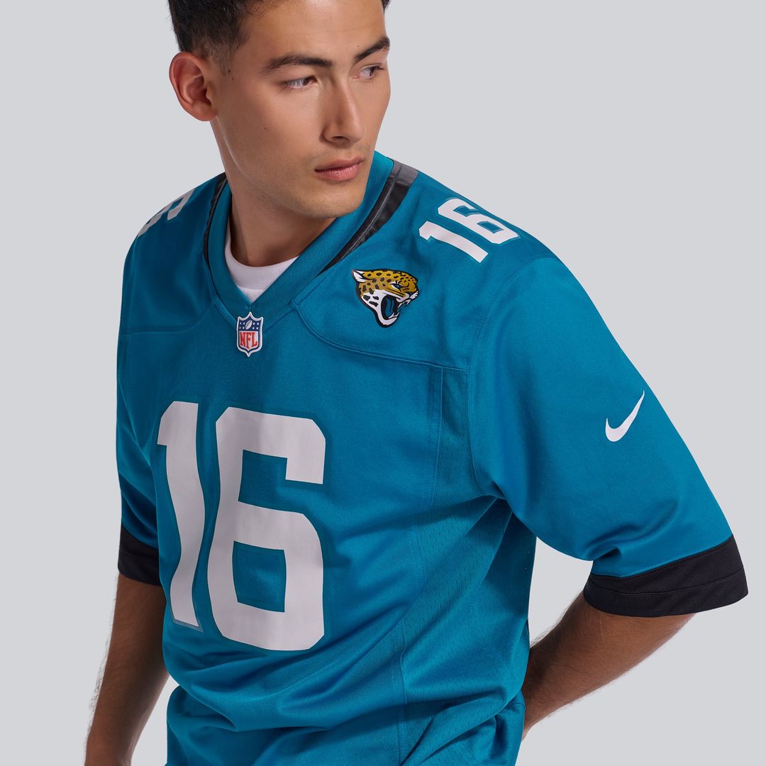 Jacksonville Jaguars Trevor Lawrence Nike Teal Home Game product image 9