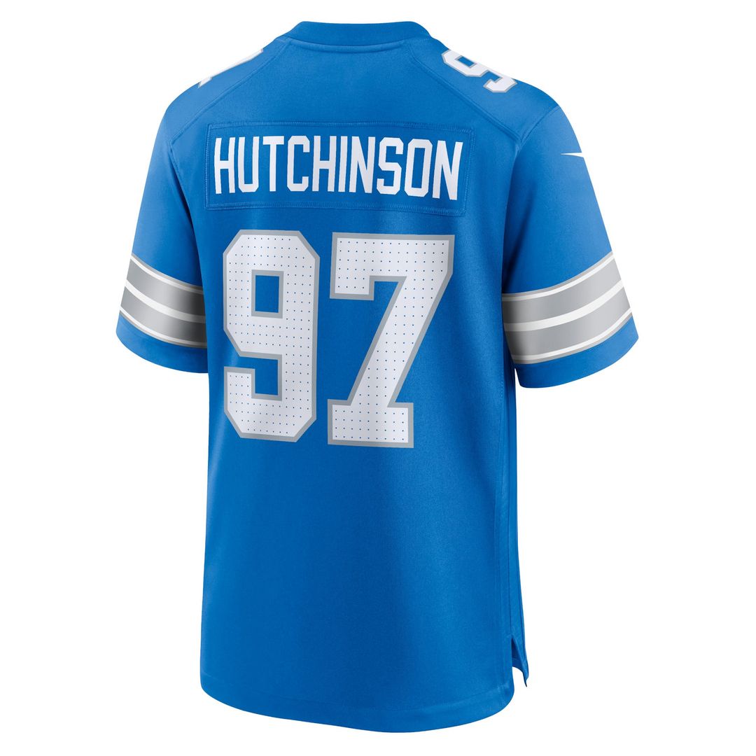 Detroit Lions Aidan Hutchinson Nike White Game Jersey product image 29