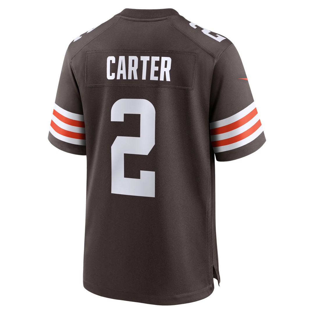 Cleveland Browns DeAndre Carter Nike Brown Game Jersey product image 3