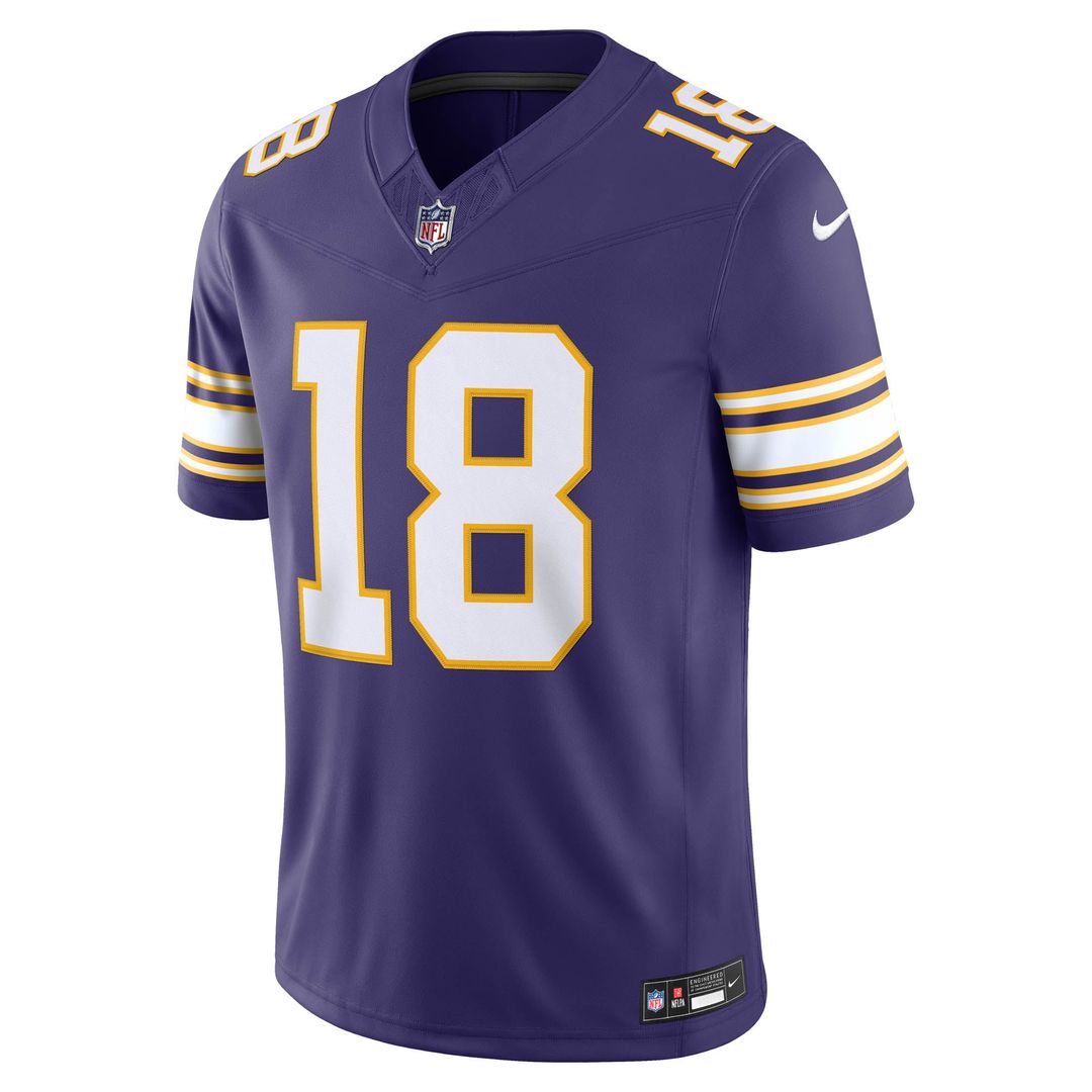Minnesota Vikings Justin Jefferson Nike Purple Alternate product image 2