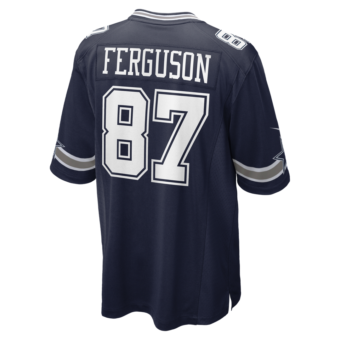 Dallas Cowboys Jake Ferguson Nike Navy Game Jersey product image 3