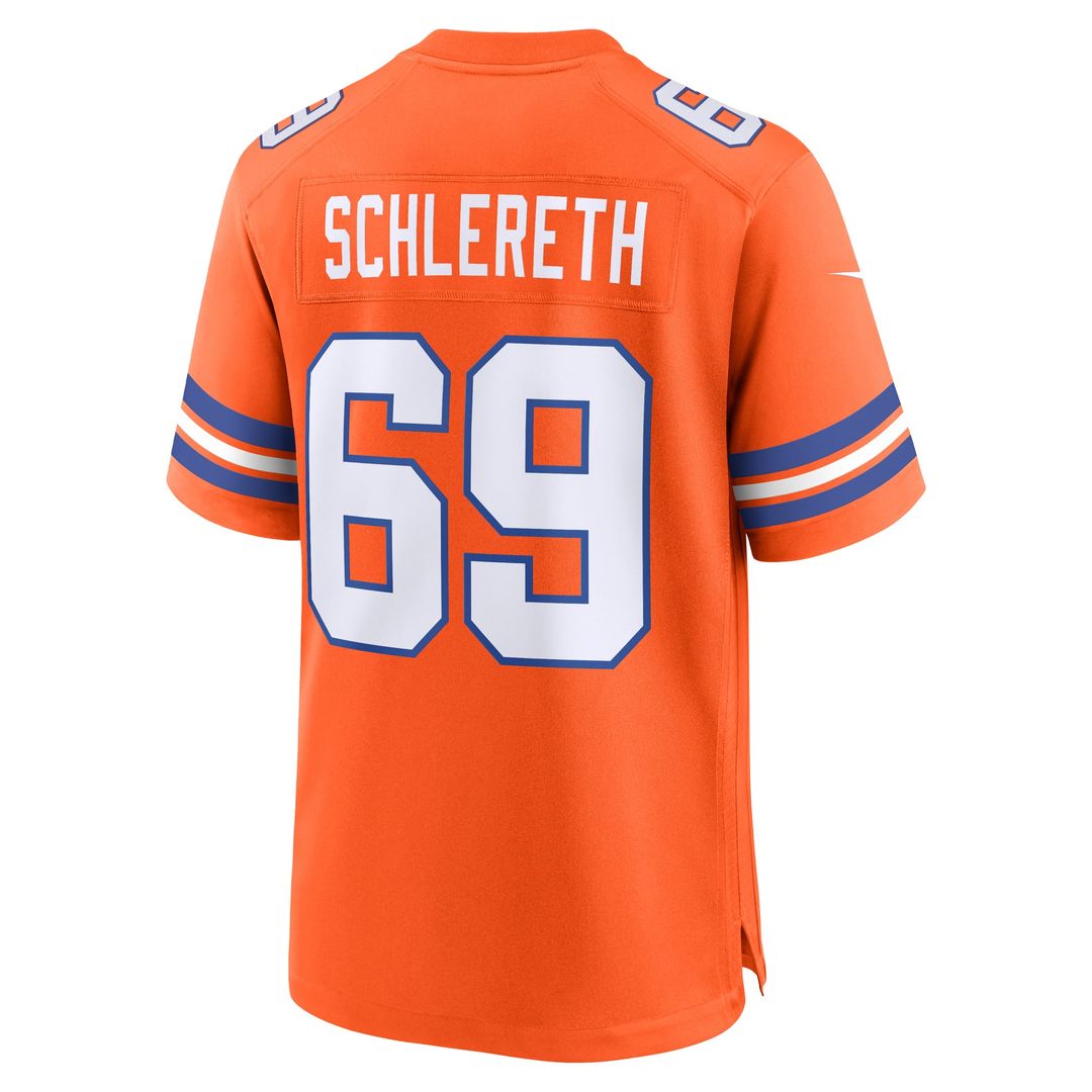 Denver Broncos Mark Schlereth Nike Orange Retired Player product image 3