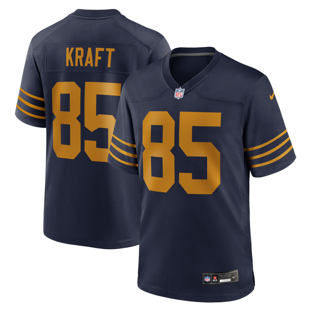 Green Bay Packers Tucker Kraft Nike Navy Alternate Game product image 14