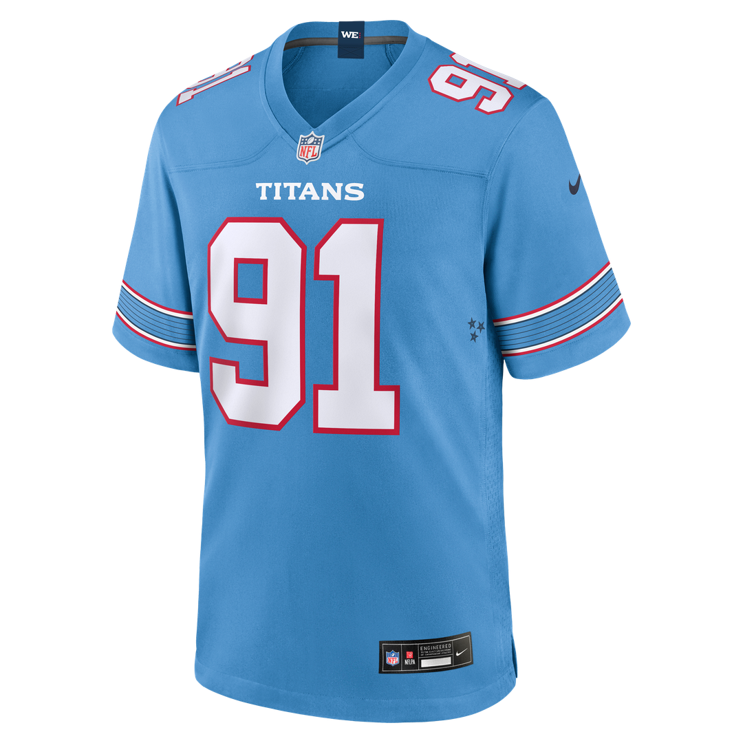 Tennessee Titans John Franklin - Myers Nike Light Blue Game product image 2