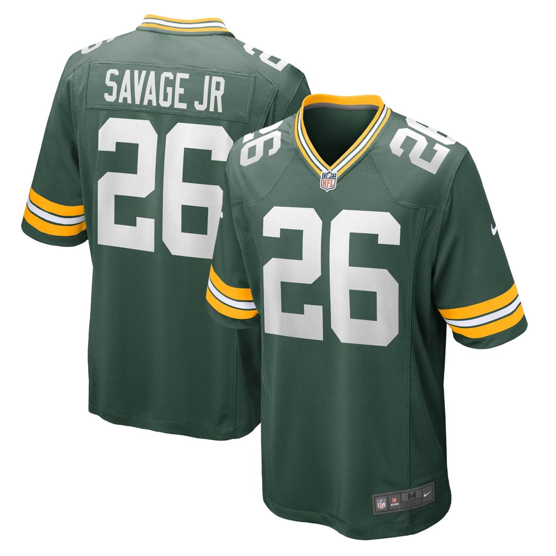 Green Bay Packers Darnell Savage Jr. Nike Game Team Jersey product image 1