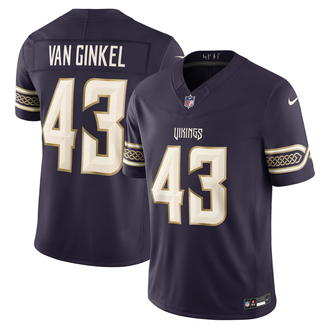 Minnesota Vikings Andrew Van Ginkel Nike Purple 2026 product image 1