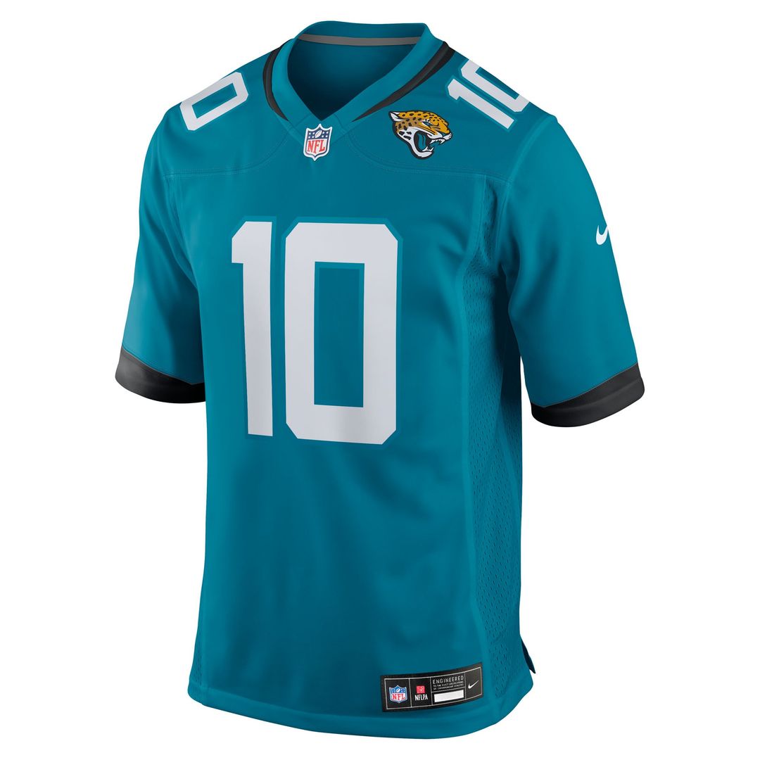 Jacksonville Jaguars Carter Bradley Nike Teal Game Jersey product image 2
