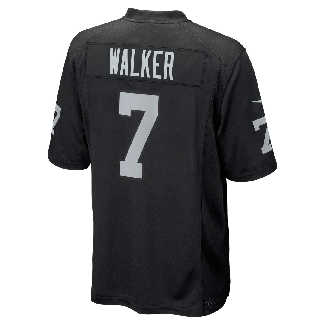 Las Vegas Raiders Quay Walker Nike Black Game Jersey product image 3
