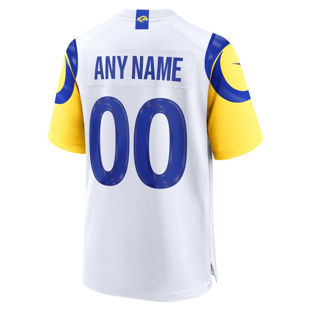 Los Angeles Rams Nike White Custom Jersey product image 3