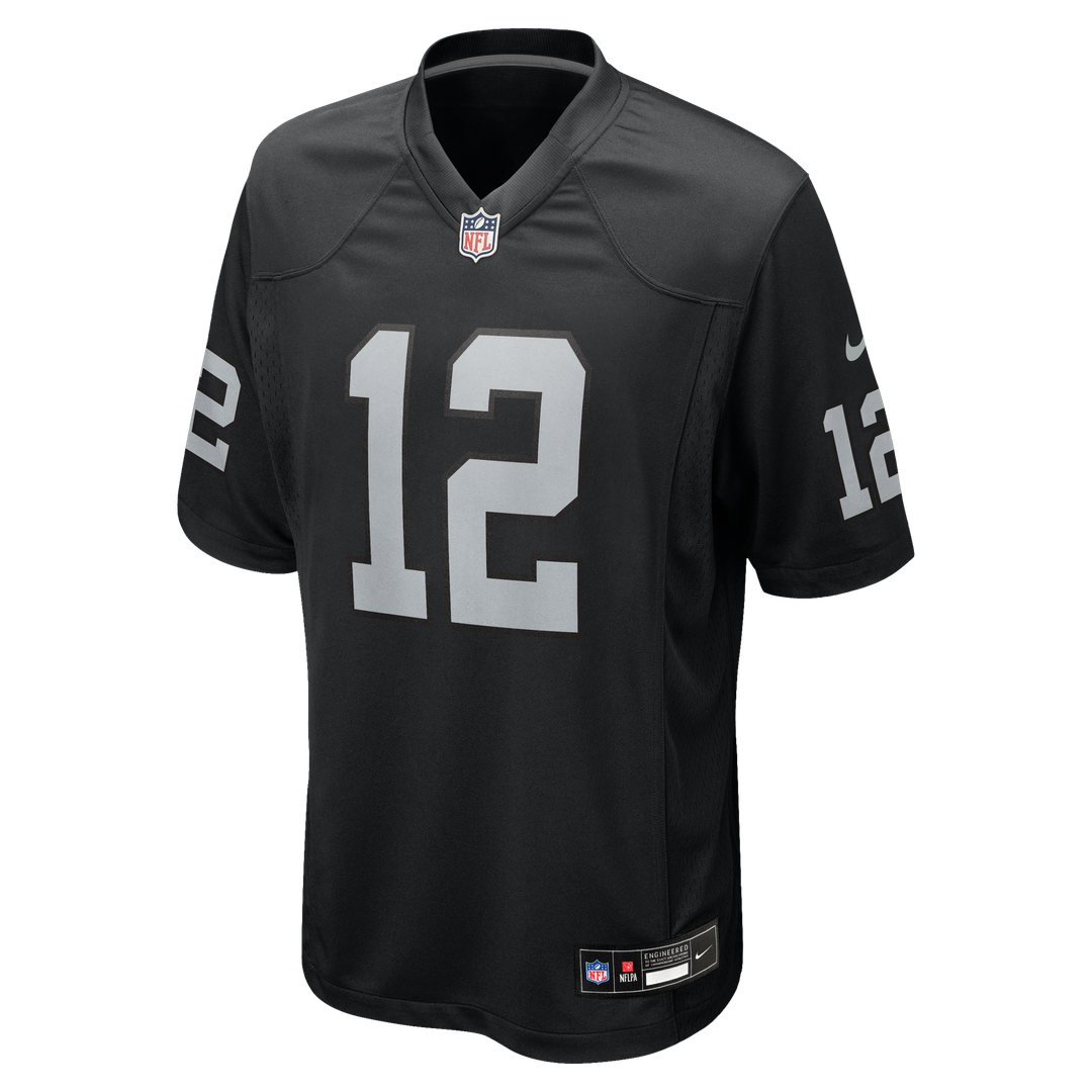 Las Vegas Raiders Ken Stabler Nike Black Retired Player product image 2