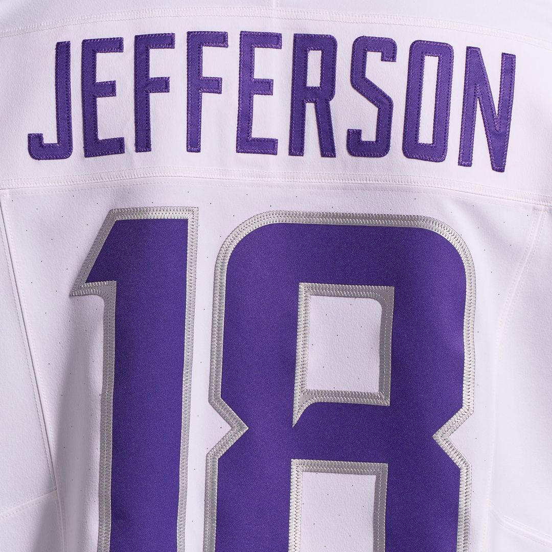 Minnesota Vikings Justin Jefferson Nike White Alternate product image 11