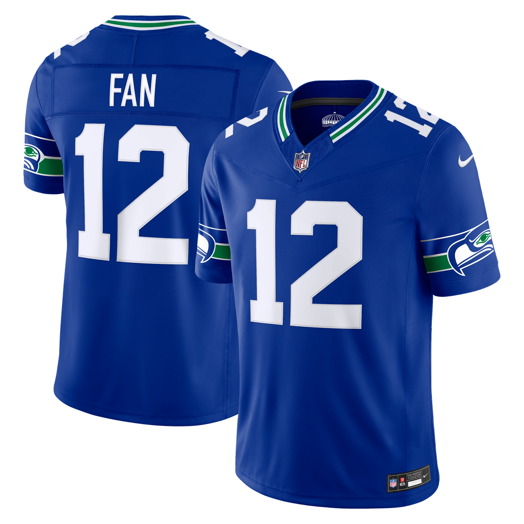 Seattle Seahawks 12s Nike Royal Alternate Vapor FUSE product image 1