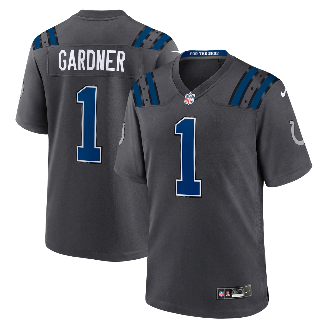 Indianapolis Colts Ahmad Sauce Gardner Nike Anthracite 2026 product image 1