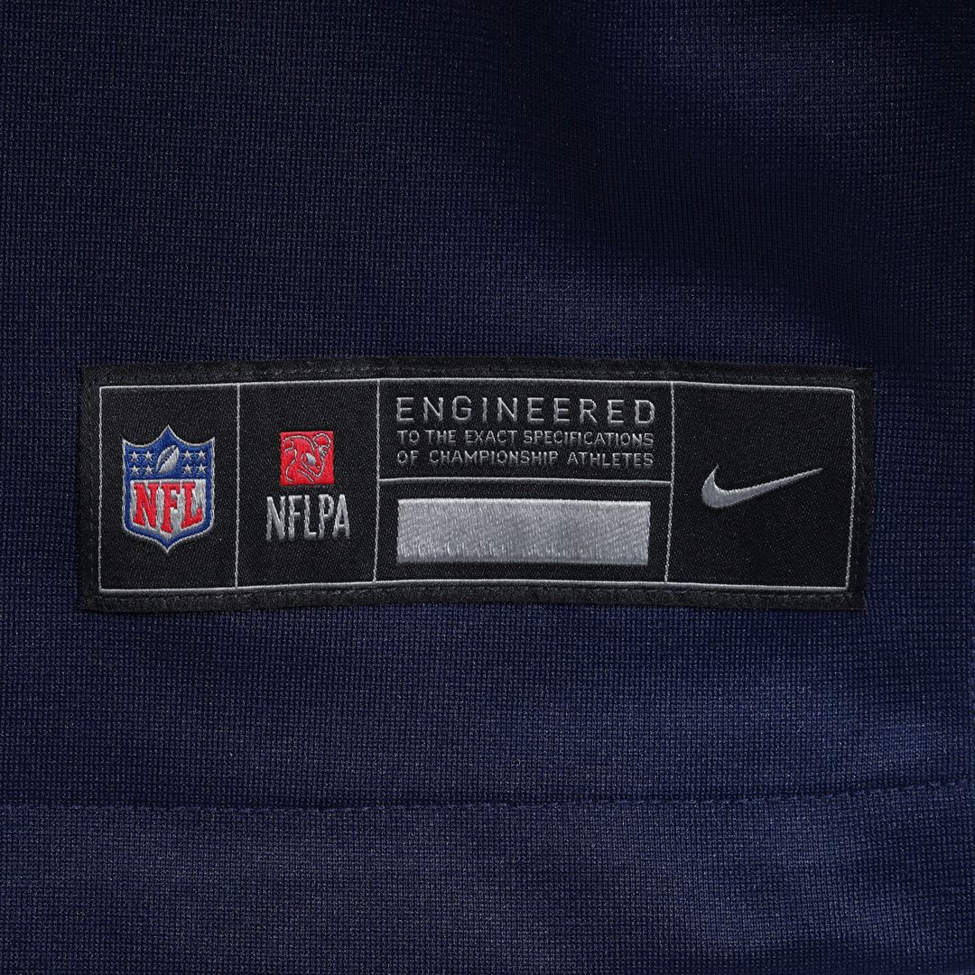 New England Patriots Leonard Taylor Nike Navy Game Jersey product image 8