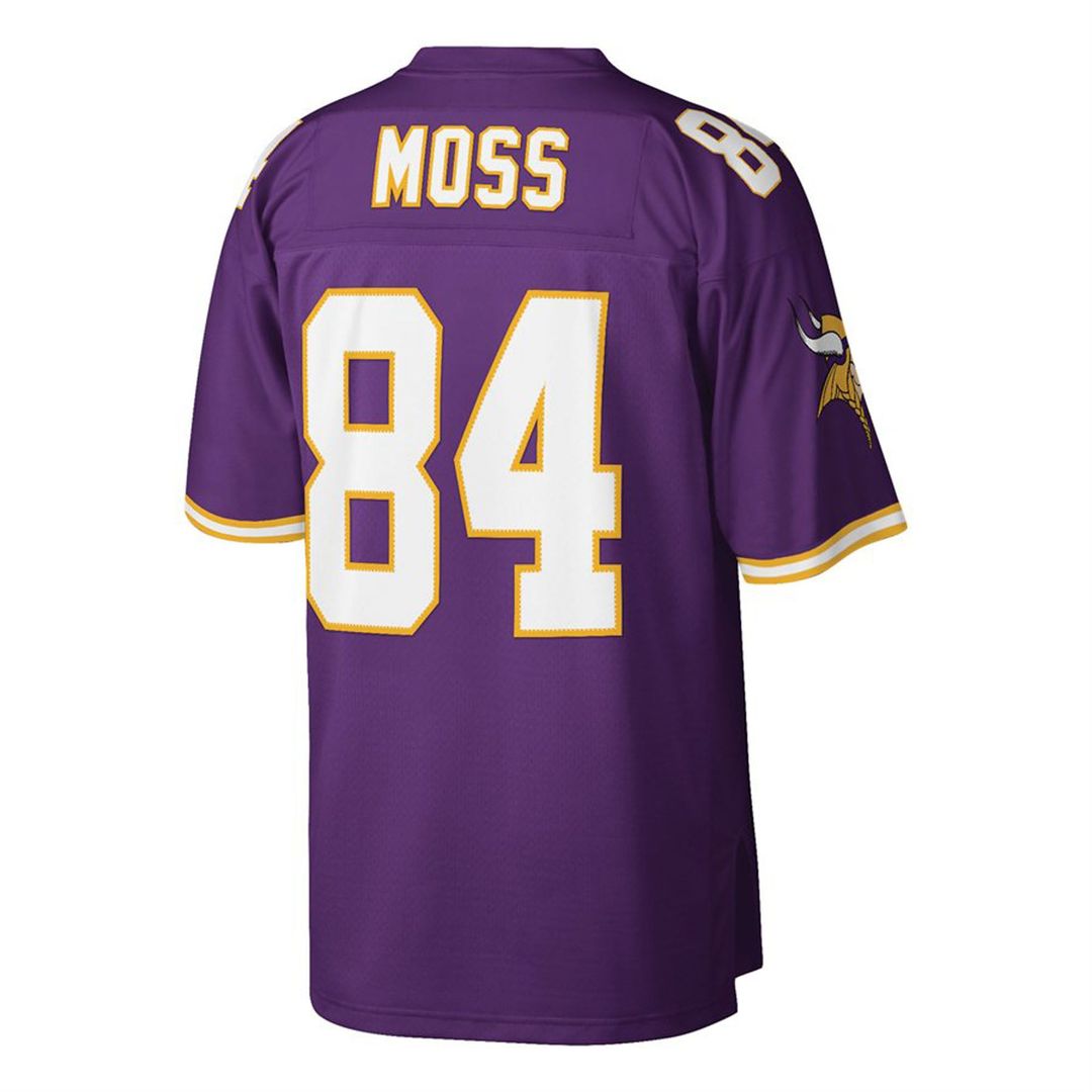 Minnesota Vikings Randy Moss Mitchell & Ness Purple Big & product image 6