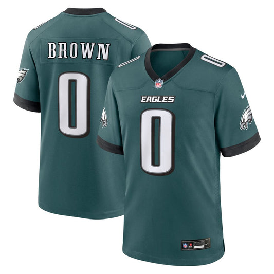 Philadelphia Eagles Marquise Brown Nike Midnight Green Game product image 1