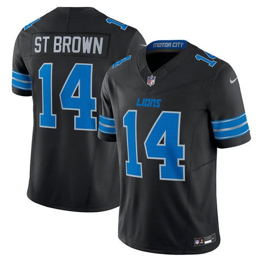 Detroit Lions Amon - Ra St. Brown Nike Black 2nd Alternate product image 1