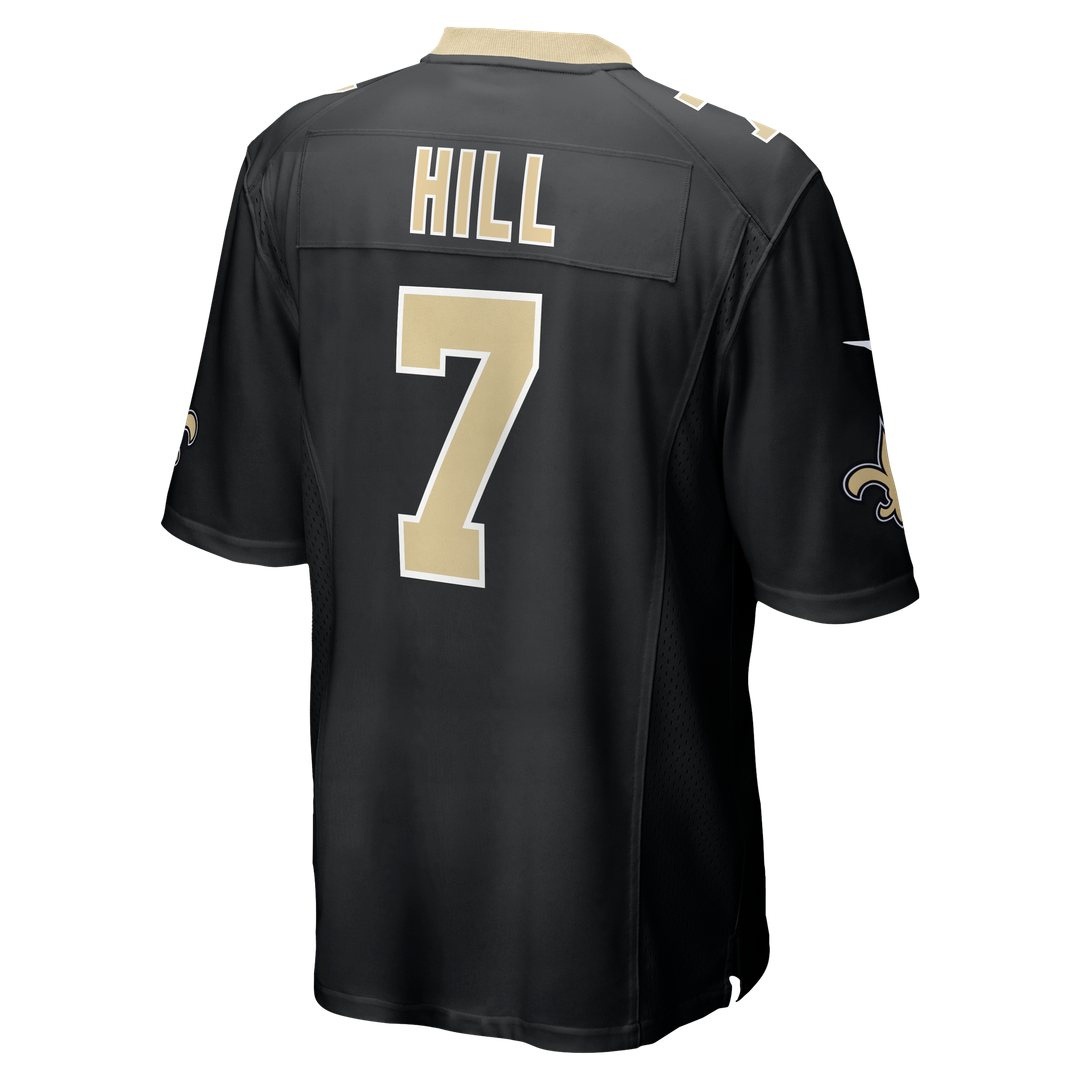 New Orleans Saints Taysom Hill Nike Black Game Jersey product image 11