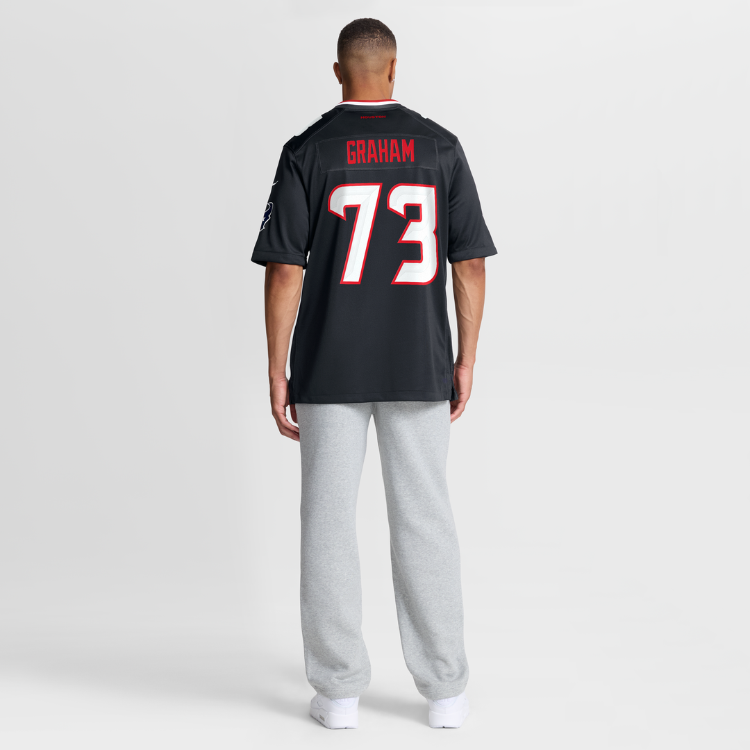 Houston Texans Derrick Graham Nike Navy Game Jersey product image 3