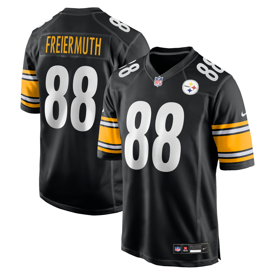 Pittsburgh Steelers Pat Freiermuth Nike Black Game Jersey product image 1