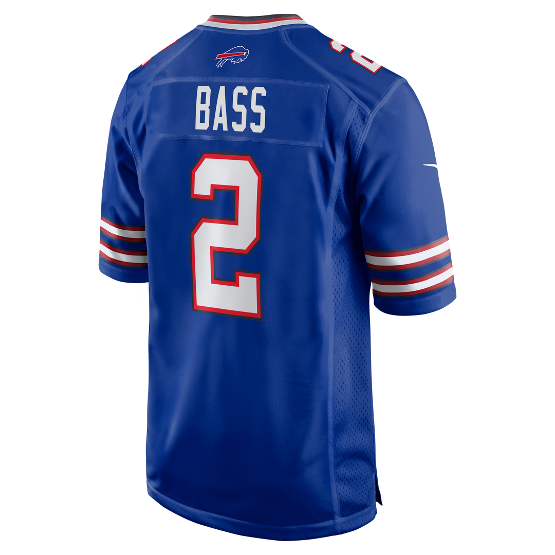 Buffalo Bills Tyler Bass Nike Royal Game Jersey product image 3
