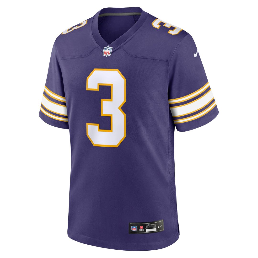 Minnesota Vikings Jordan Addison Nike White Away Game Jersey product image 8