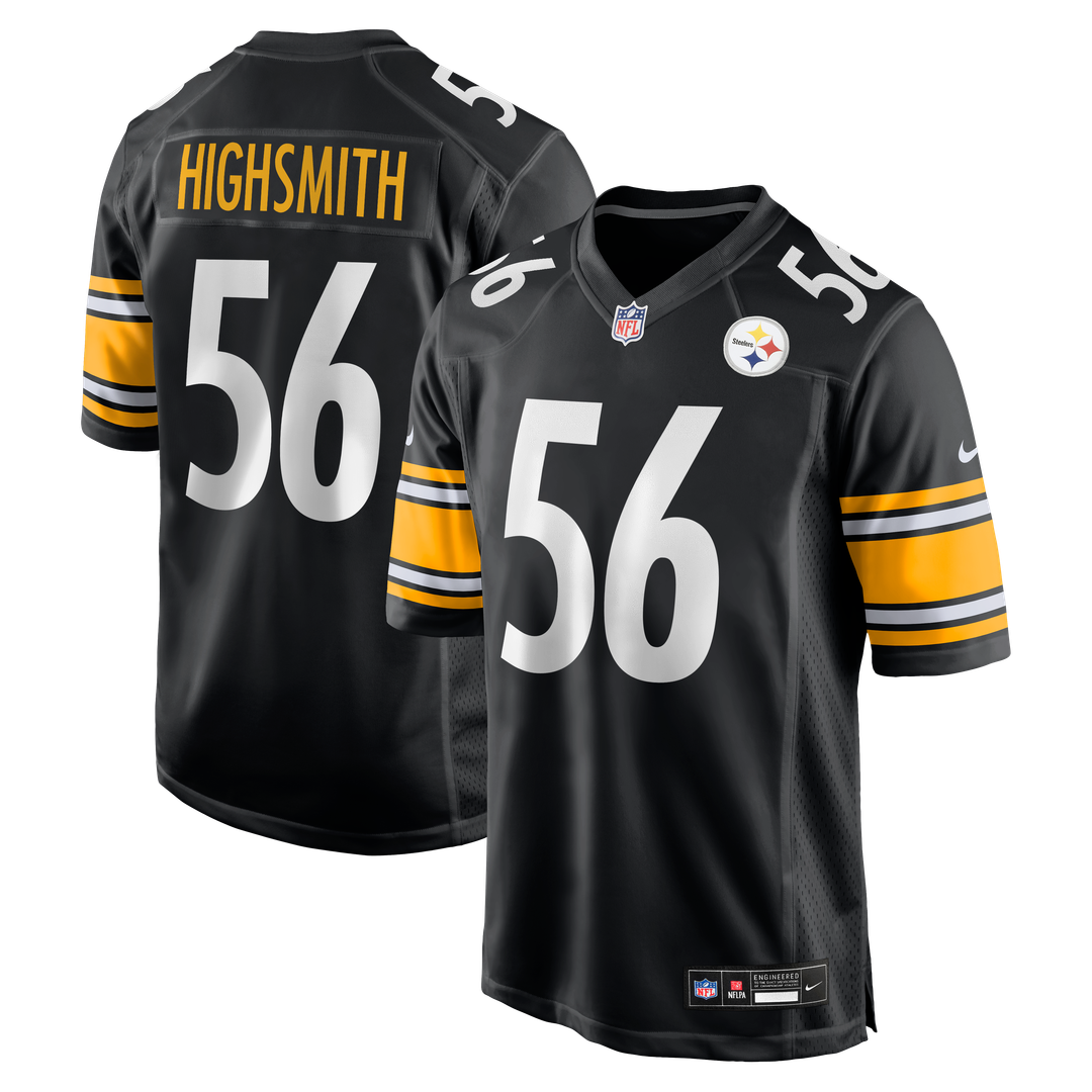 Pittsburgh Steelers Alex Highsmith Nike Black Game Jersey product image 9