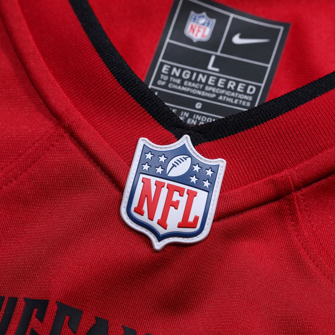 Tampa Bay Buccaneers Josh Hayes Nike Red Game Jersey product image 4
