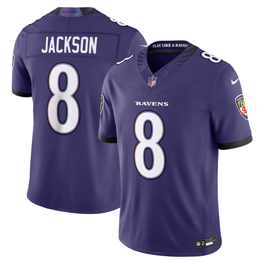 Baltimore Ravens Lamar Jackson Nike Purple Team Vapor FUSE product image 1