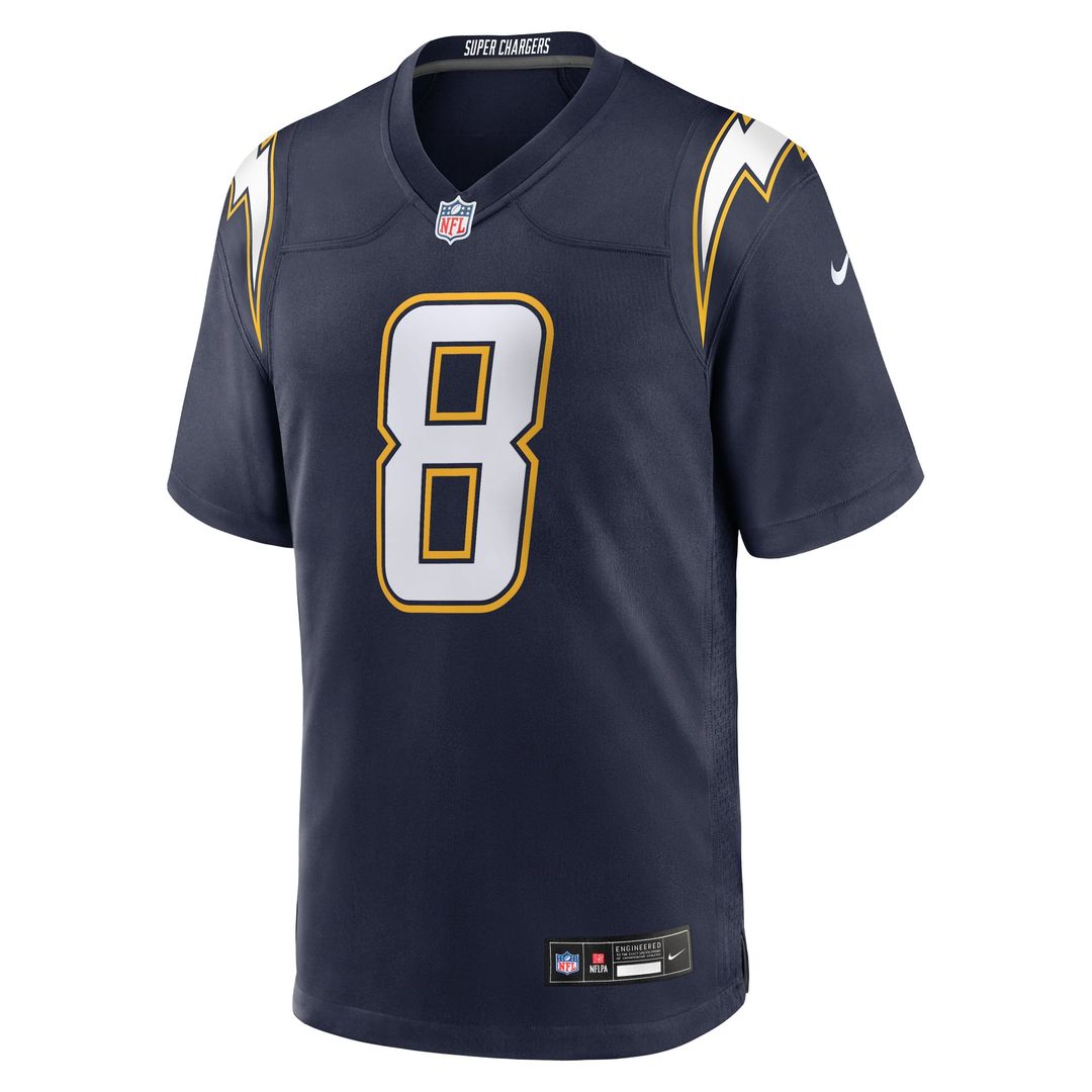Los Angeles Chargers Omarion Hampton Nike Navy Alternate product image 5