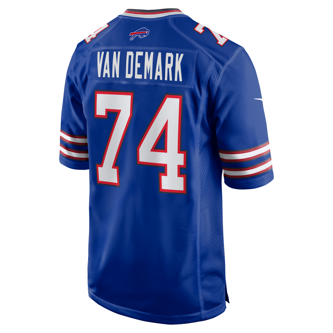 Buffalo Bills Ryan Van Demark Nike Royal Game Jersey product image 3