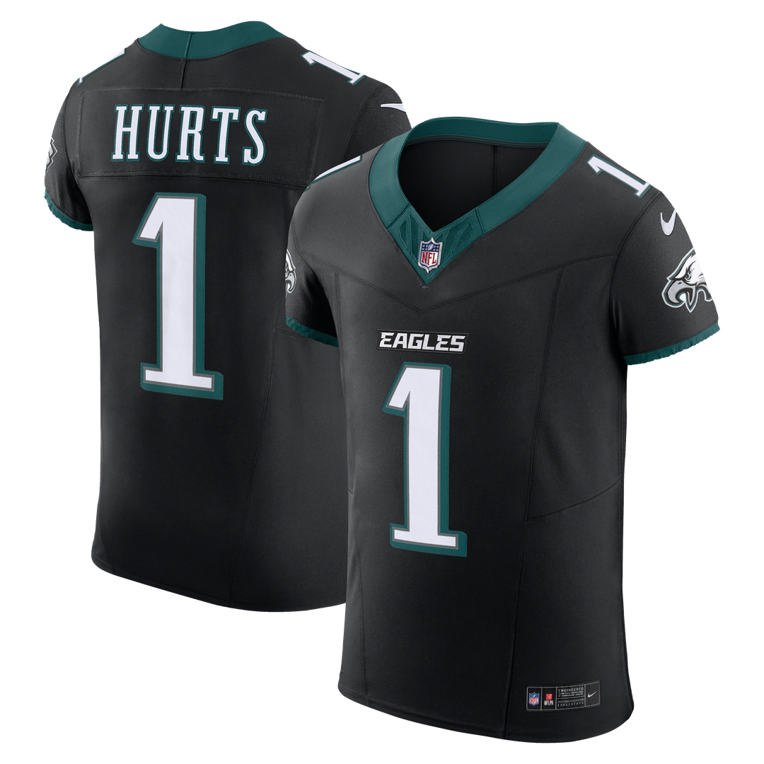 Philadelphia Eagles Jalen Hurts Nike Black Alternate Vapor product image 1